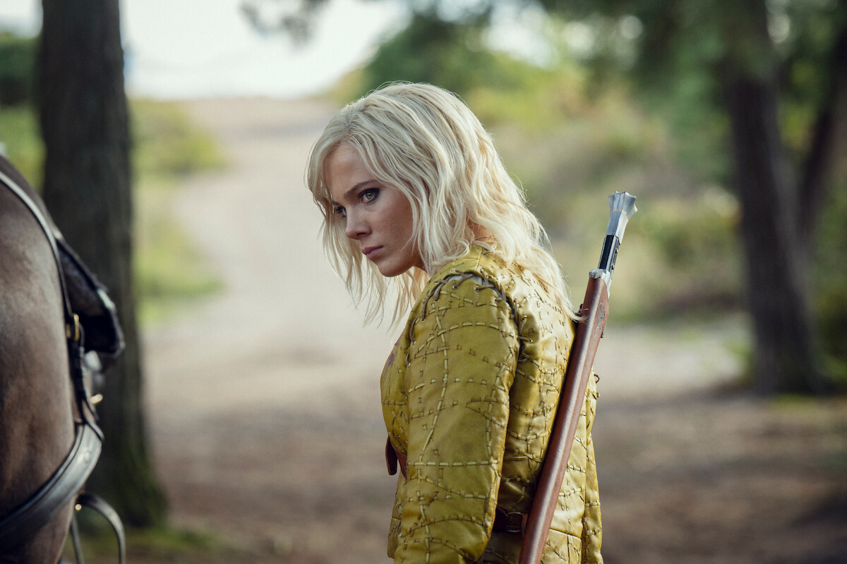 Freya Allan as Ciri in Season 4 of ‘The Witcher.’