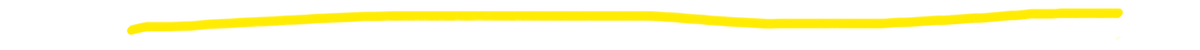 A single yellow wavy line drawn horizontally on a solid black background.