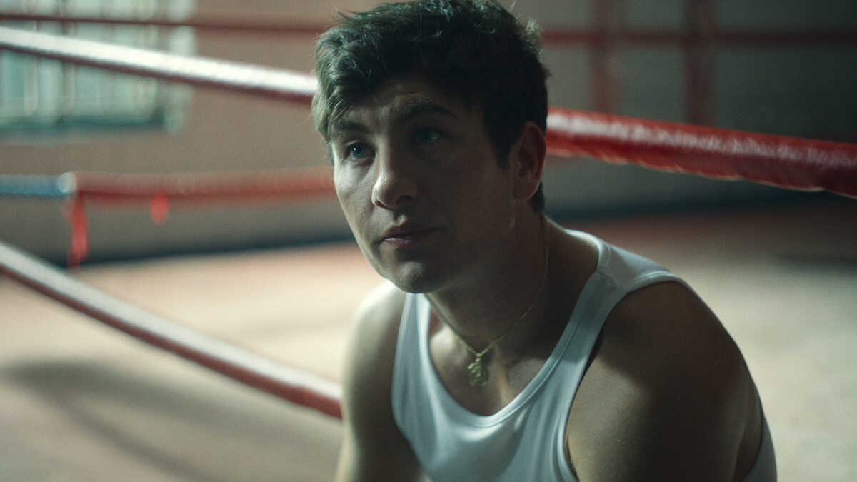 Barry Keoghan as Jonny sits in a boxing ring in Season 3 of ‘Top Boy.’