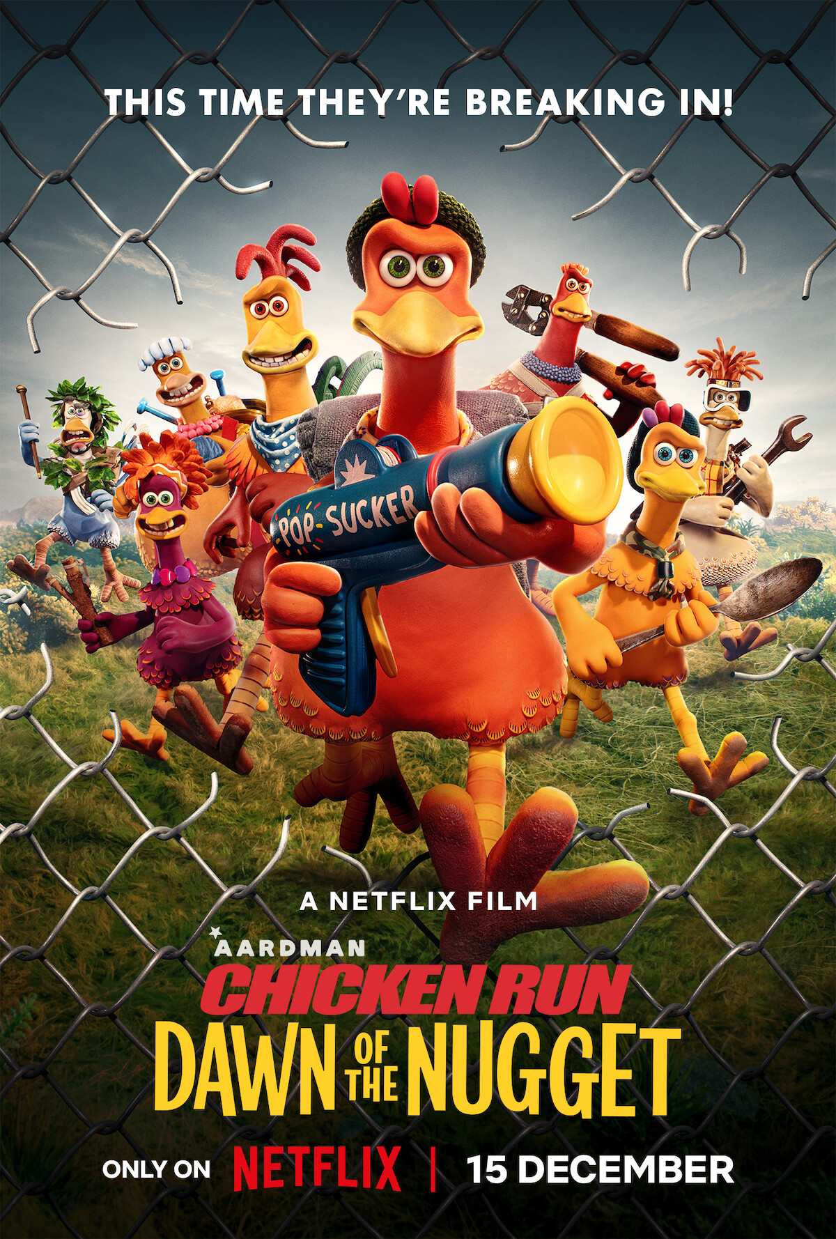 ‘Chicken Run: Dawn of the Nugget’ key art