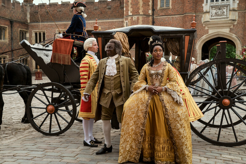 Cyril Nri as Lord Danbury and Arsema Thomas as Young Agatha Danbury.
