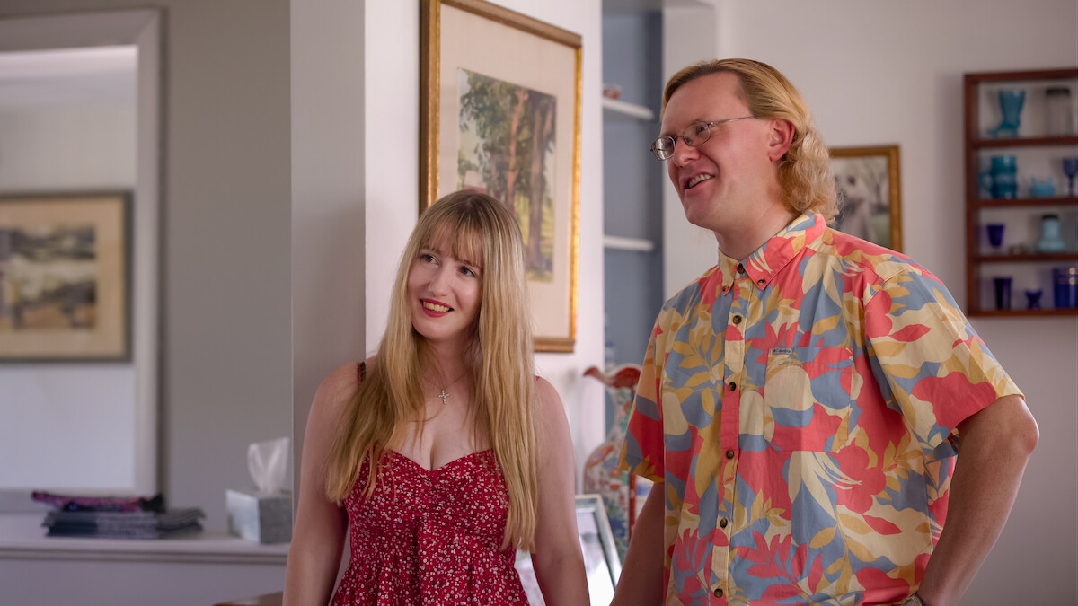 Shelley and James in ‘Love on the Spectrum’ Season 4
