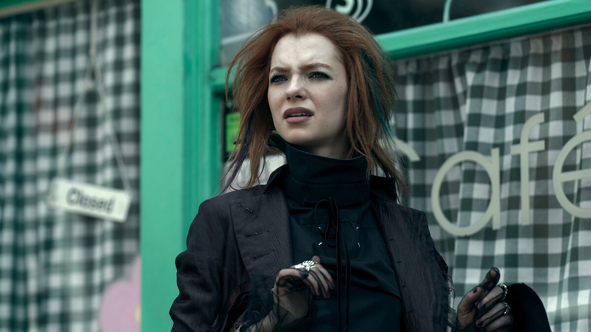 Esme Creed-Miles as Delirium in ‘The Sandman’ Season 2.