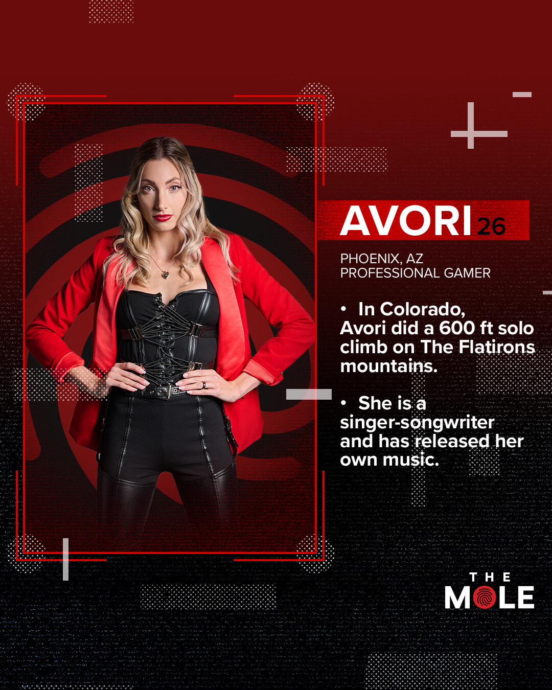 Avori Henderson - ‘The Mole’ Cast Guide