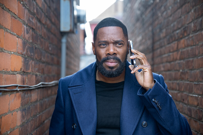 Colman Domingo as Muncie Daniels takes a phone call in Season 1 of ‘The Madness.’
