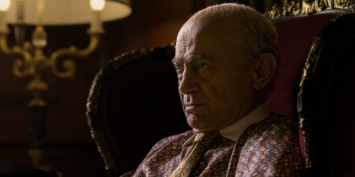 Salim Daw as Mohamed al-Fayed in ‘The Crown’ Season 6.
