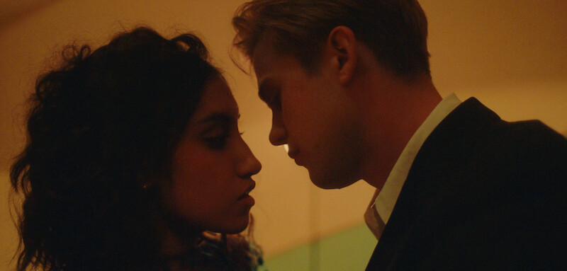 Ambika Mod and Leo Woodall star in 'One Day'.