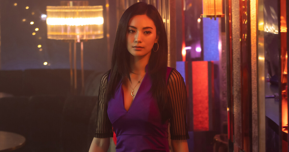 Nana as Kim Mo-mi/A-reum in a still image from the Netflix series ‘Mask Girl’