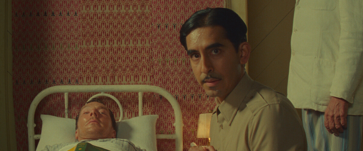 Benedict Cumberbatch as Harry Pope and Dev Patel as Woods in a still from ‘Poison.’