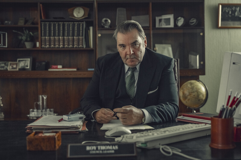 Brendan Coyle as Roy in Episode 3 of 'Toxic Town'.