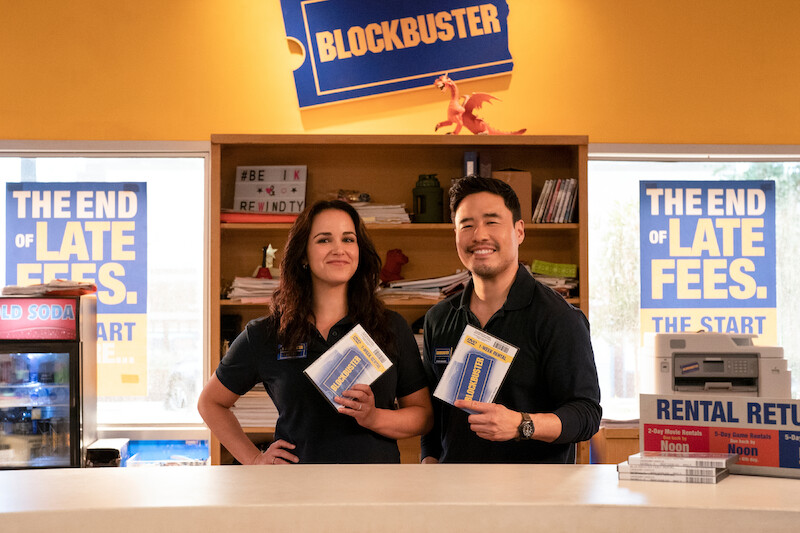 Eliza Walker (Melissa Fumero) and Timmy Yoon (Randall Park) - ‘Blockbuster’ First Look Photos