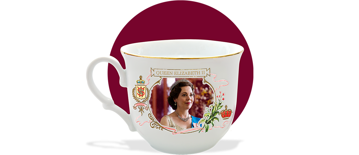 official mug of the Queen's Silver Jubilee