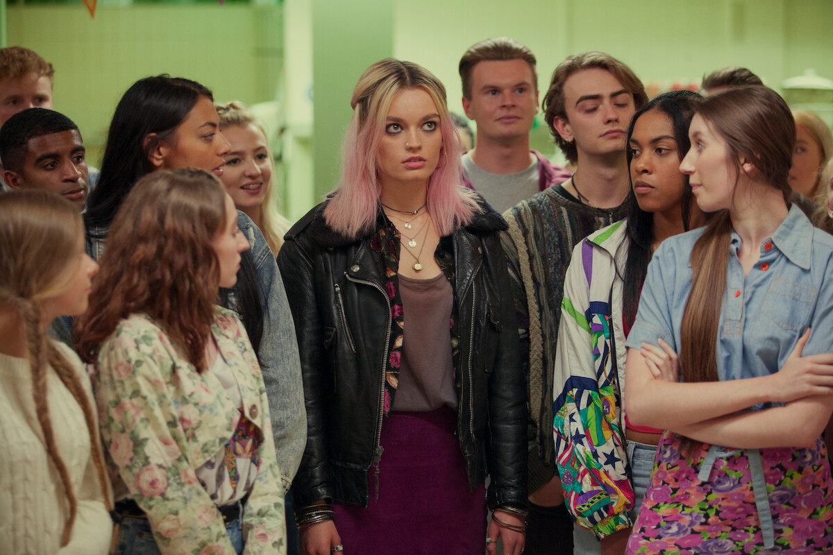 Emma Mackey as Maeve in Season 1 of ‘Sex Education’