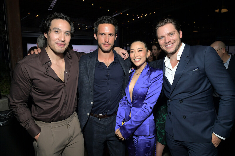 Desmond Chiam , Rob Heaps, Arden Cho and Dominic Sherwood - ‘Partner Track’ Red Carpet Premiere Photos