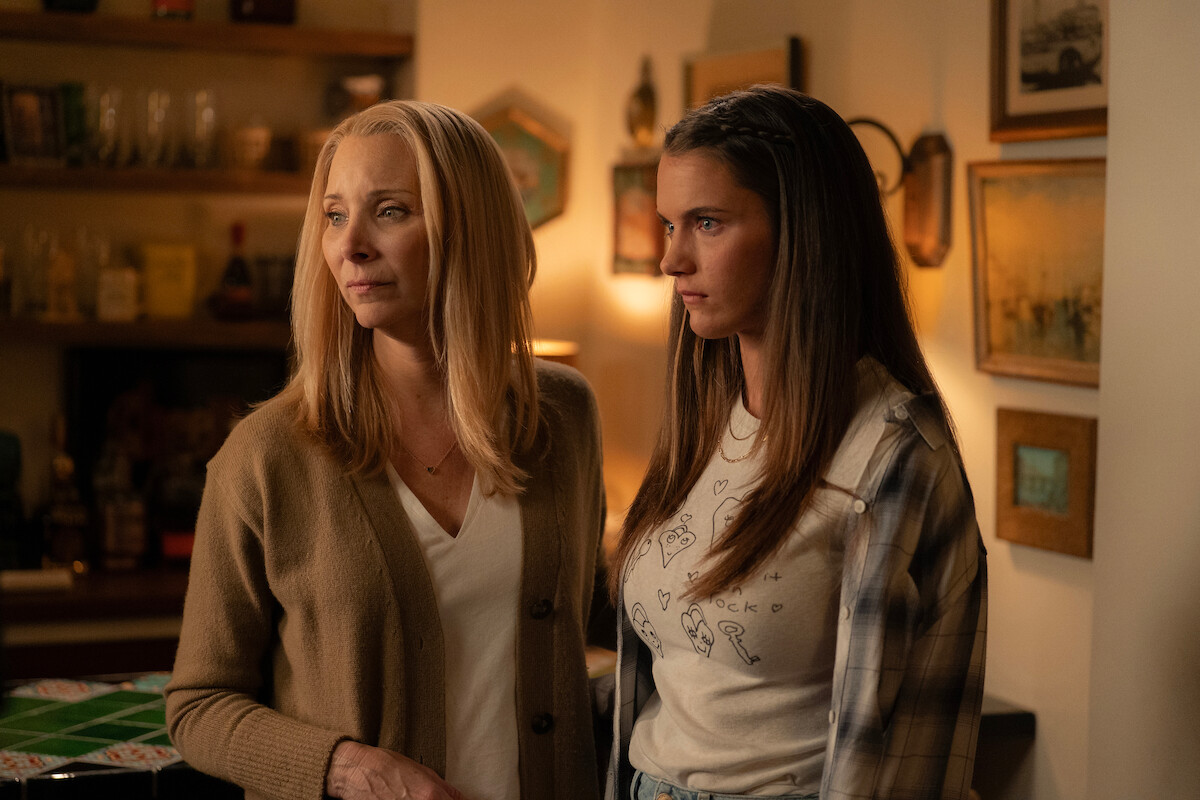 Lisa Kudrow as Lydia and Chloe East as Emily in Season 1 of ‘No Good Deed’