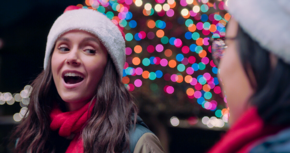 Nina Dobrev Singing In ‘Love Hard’