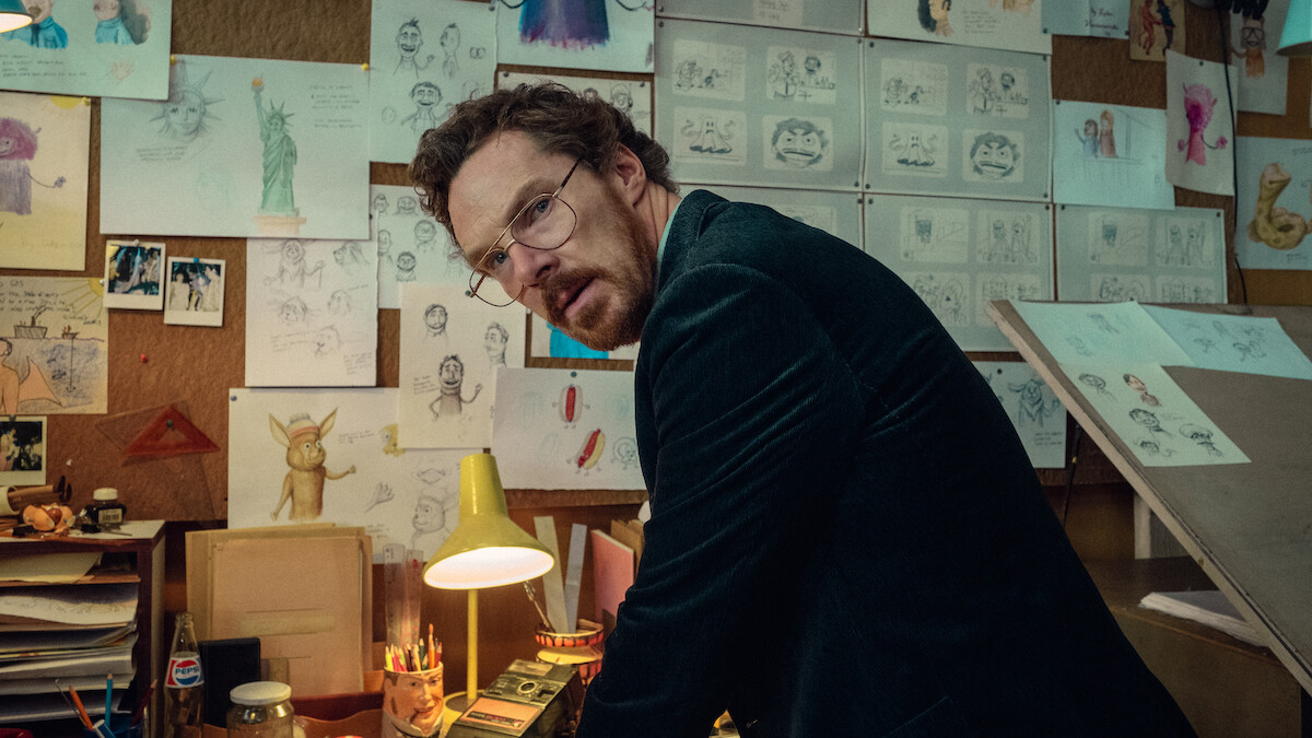 Benedict Cumberbatch as Vincent in ‘Eric’.