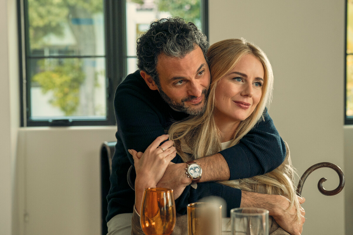 (L to R) Arian Moayed as Andy, Justine Lupe as Morgan in episode 203 of Nobody Wants This.