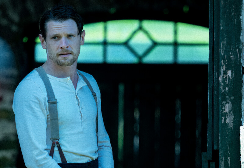 Jack O’Connell as Oliver Mellors in ‘Lady Chatterley’s Lover.’