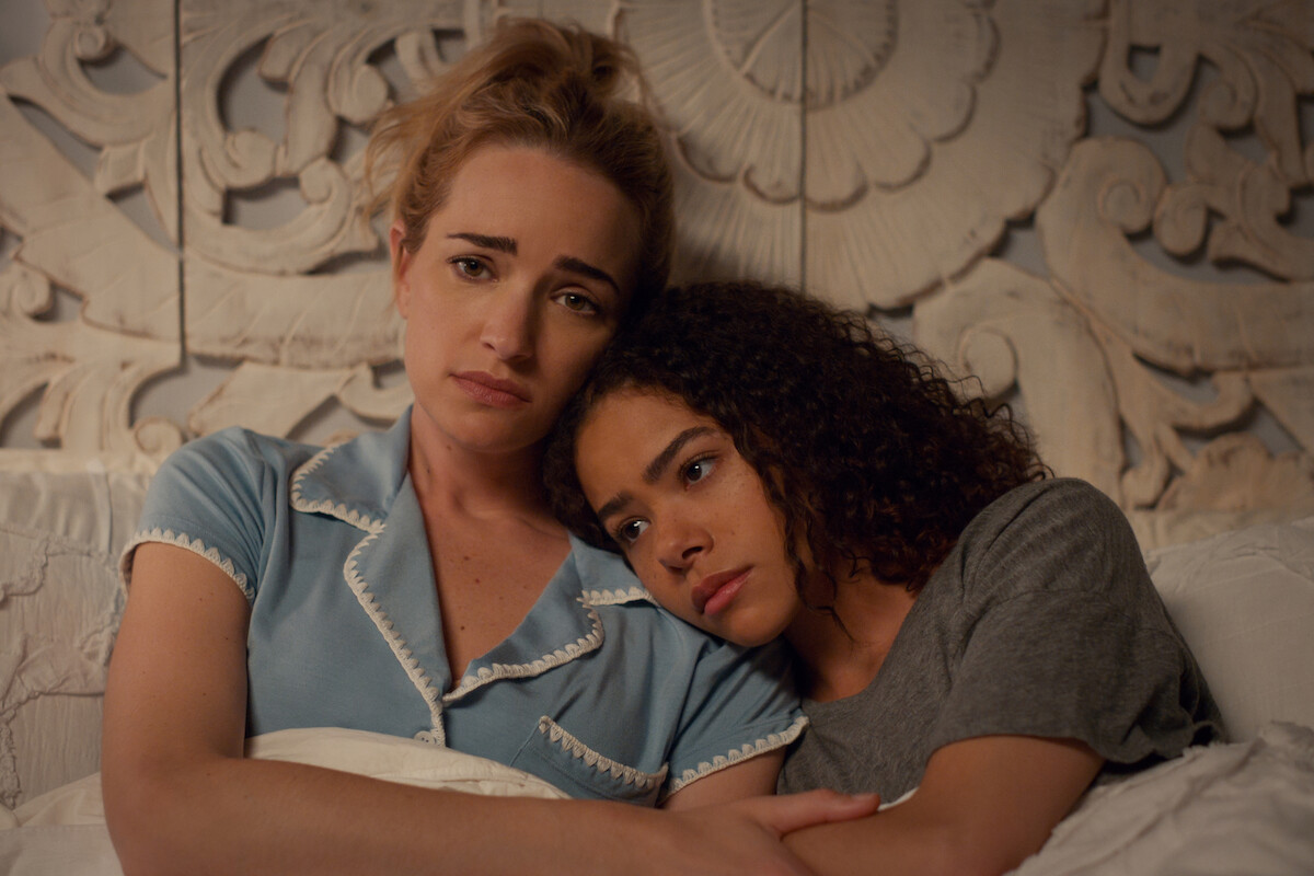 Brianne Howey as Georgia Miller, Antonia Gentry as Ginny Miller in ‘Ginny & Georgia’ Season 3