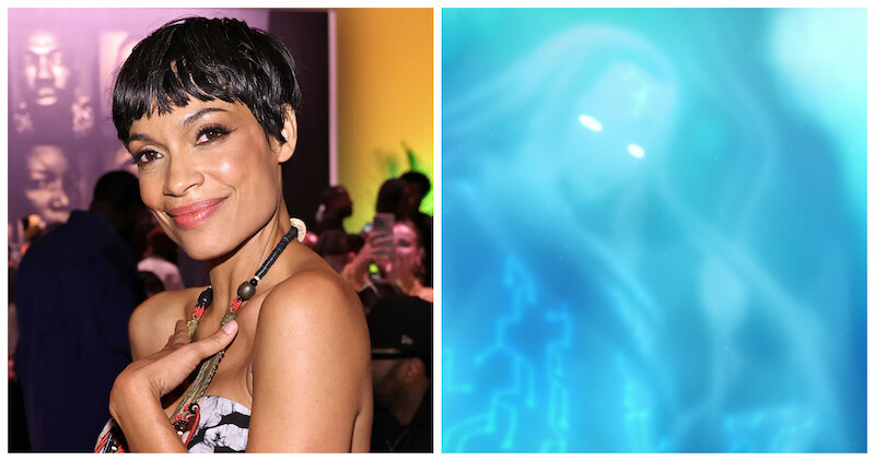 Rosario Dawson (Ahsoka, Common Ground) as Kokoro in 'Terminator Zero'.