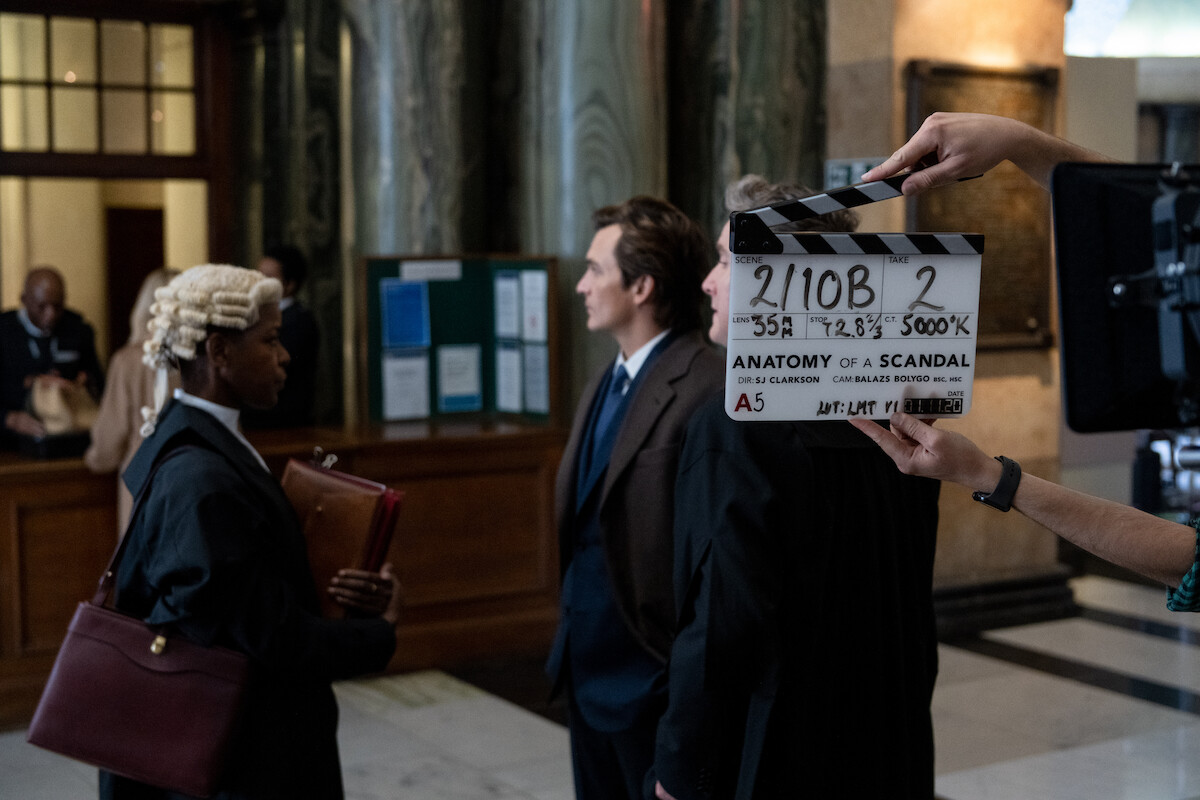 Behind the scenes of Anatomy of a Scandal.