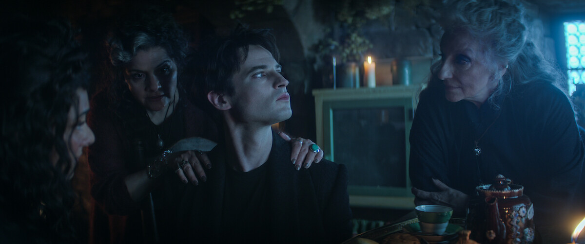 Dinita Gohil as The Maiden, Nina Wadia as The Mother, Tom Sturridge as Dream, Souad Faress as Crone