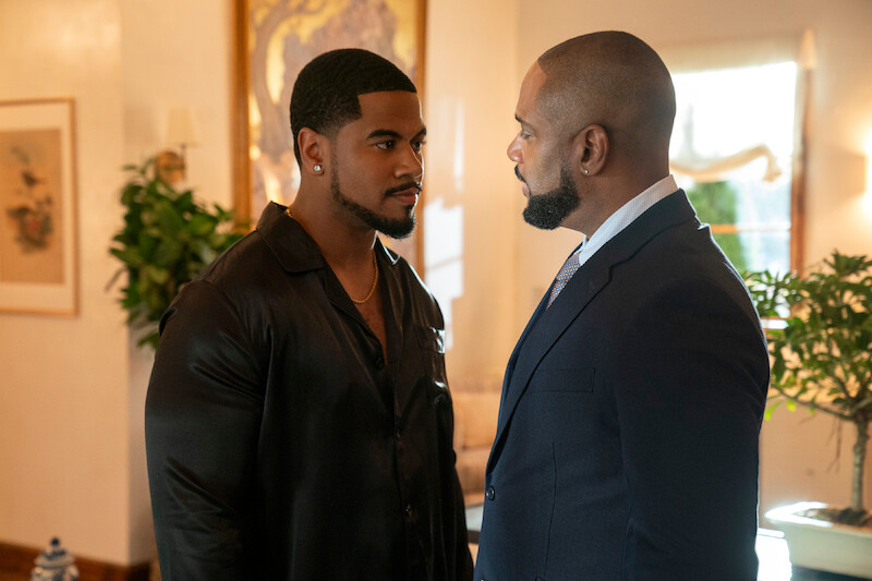 Julian Horton as Roy, Charles Malik Whitfield as Jules in 'Beauty In Black'