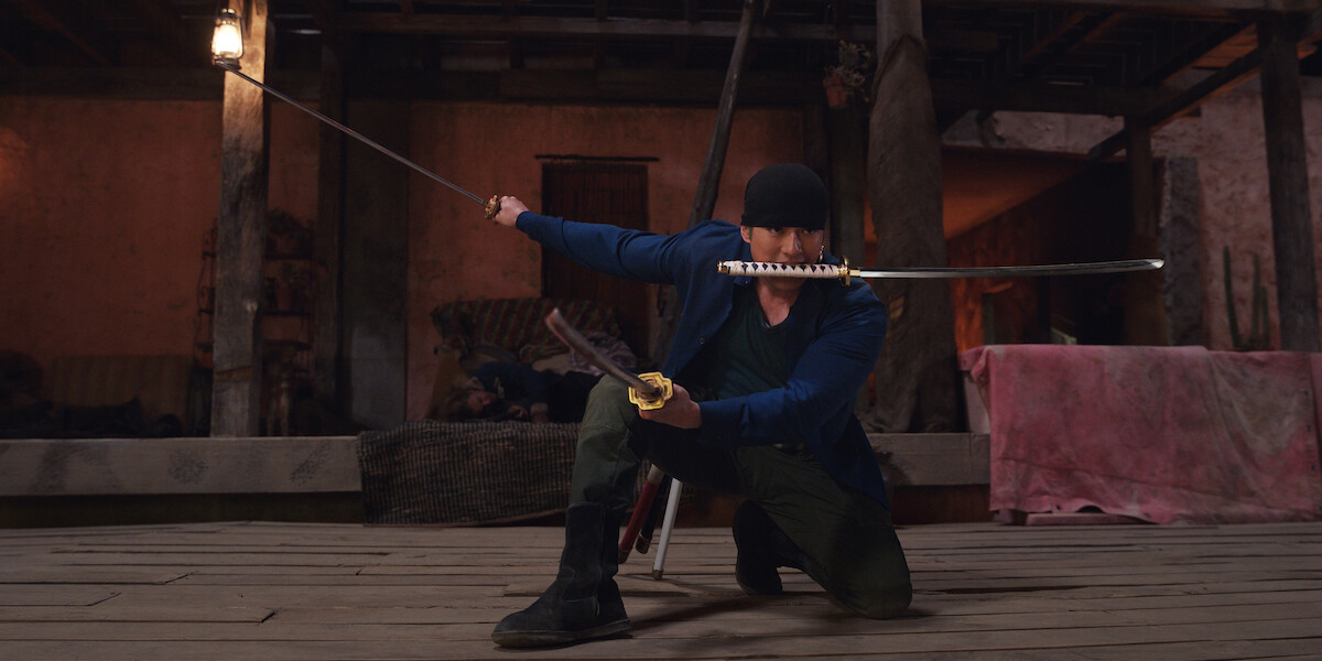 Mackenyu as Roronoa Zoro in ‘ONE PIECE’ Season 2.