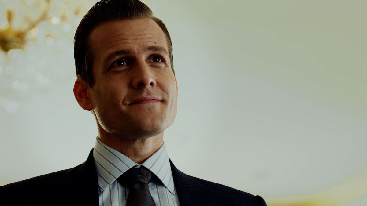 A video clip of Harvey hiring Mike in Season 1 of 'Suits'.
