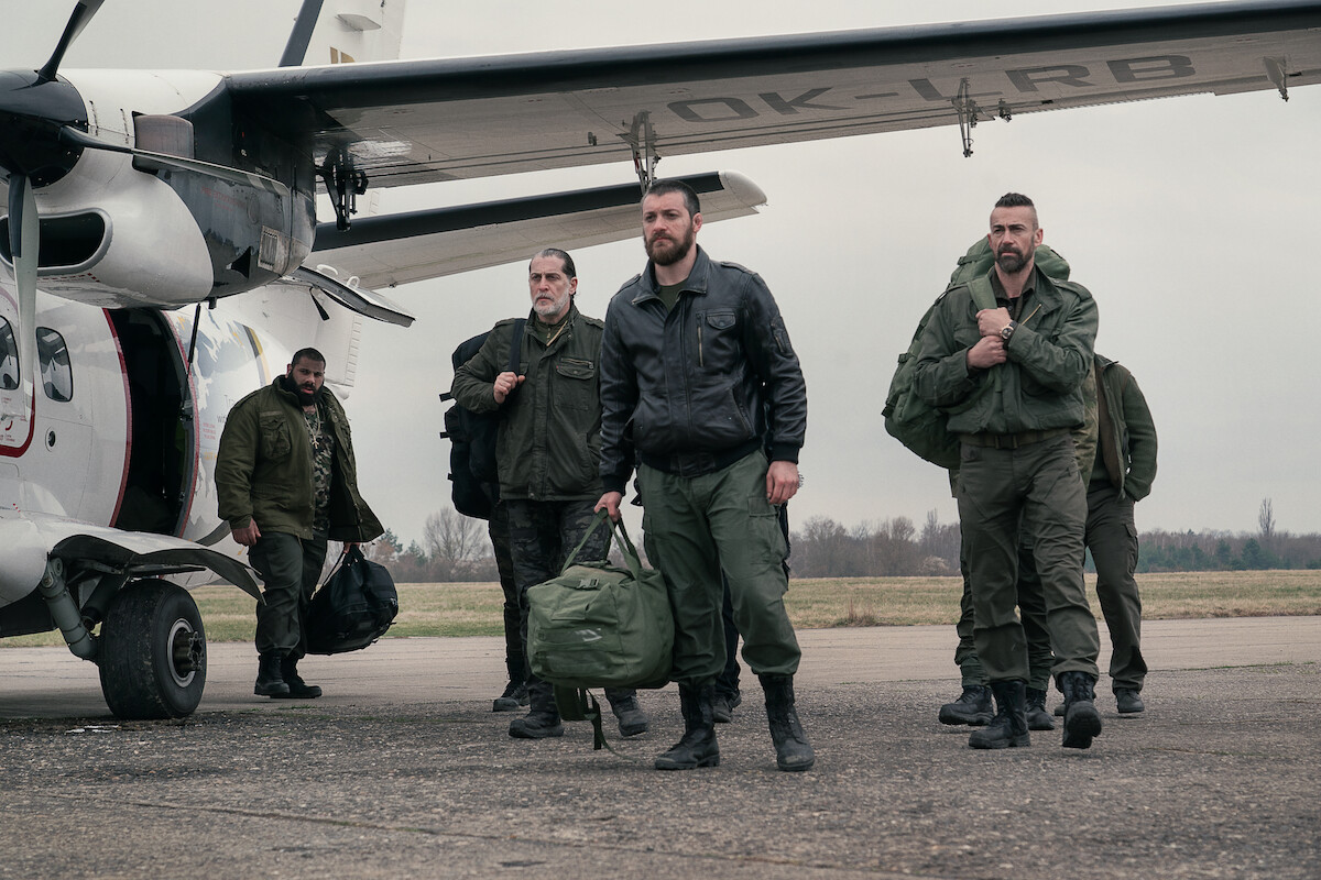 Levan Saginashvili as Vakhtang, George Lasha as Sergo, Tornike Gogrichiani as Zurab and Daniel Bernhardt as Konstantine.