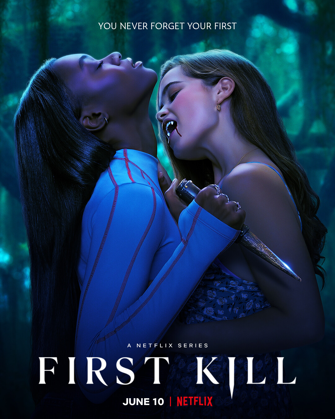 Key Art - Sink Your Teeth Into The Very, Very Thirsty 'First Kill' Trailer