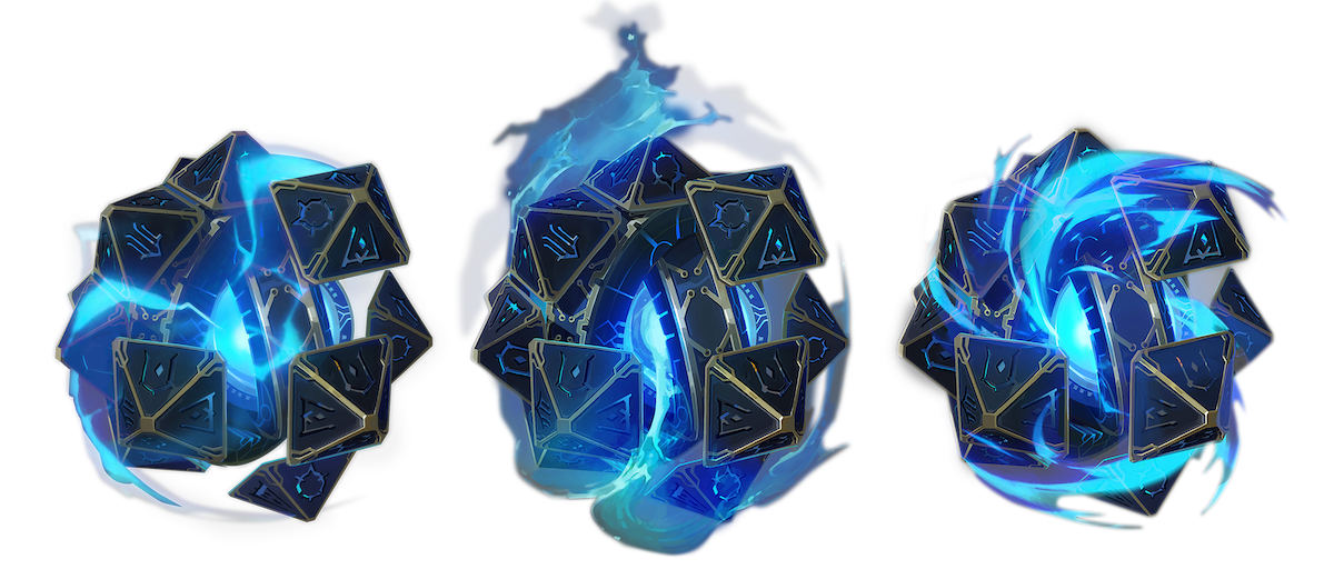 Vector icon of the Hexcore in ‘ARCANE’ Season Two.