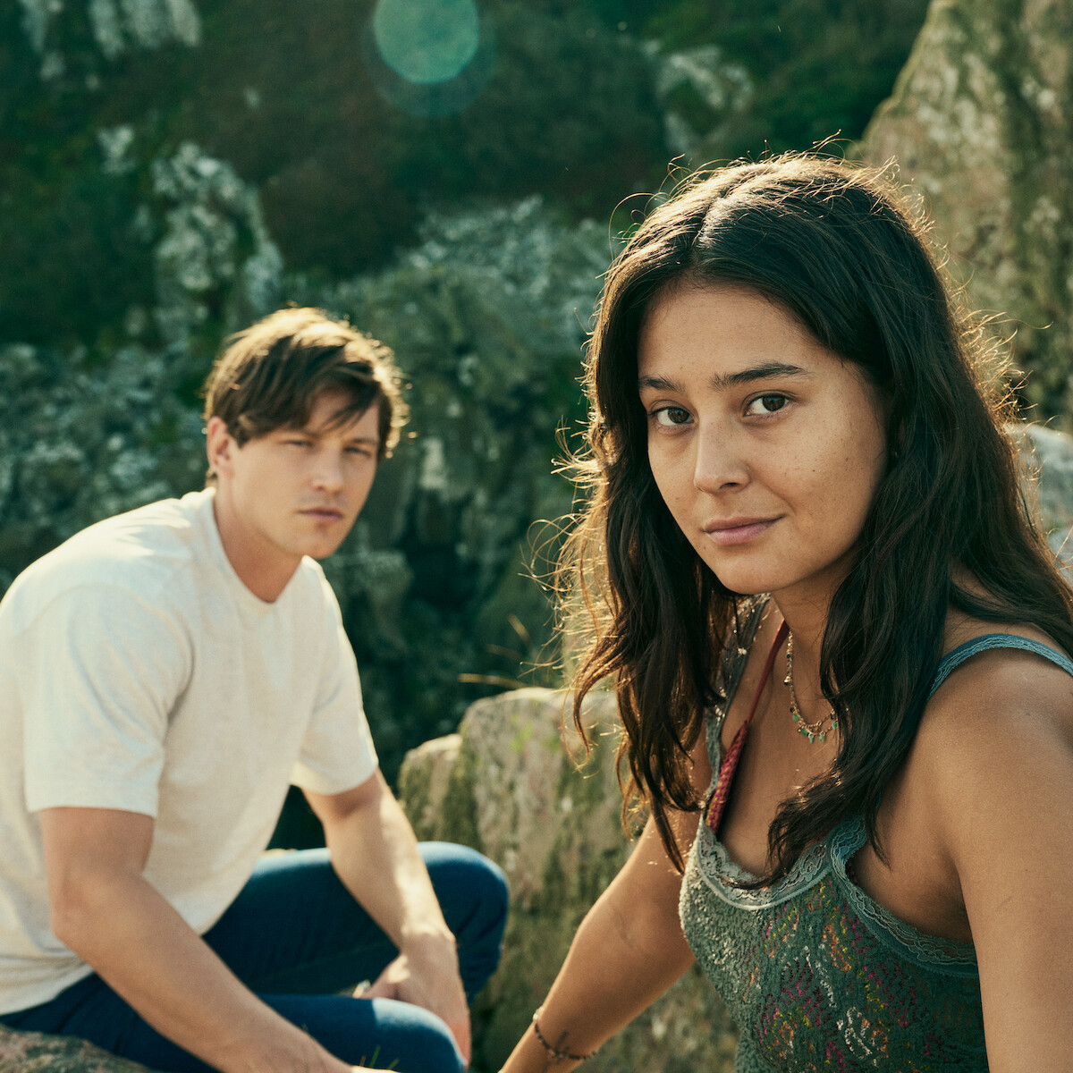 Simon Lööf as Simon and Nora Rios as Max in a production still from ‘An Honest Life.’