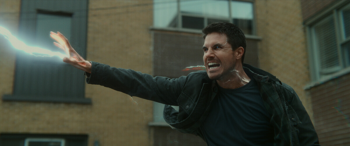 Robbie Amell as Connor in ‘Code 8 Part II.’