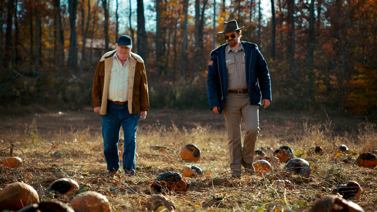 David Harbour as Hopper in ‘Stranger Things’ Season 2.