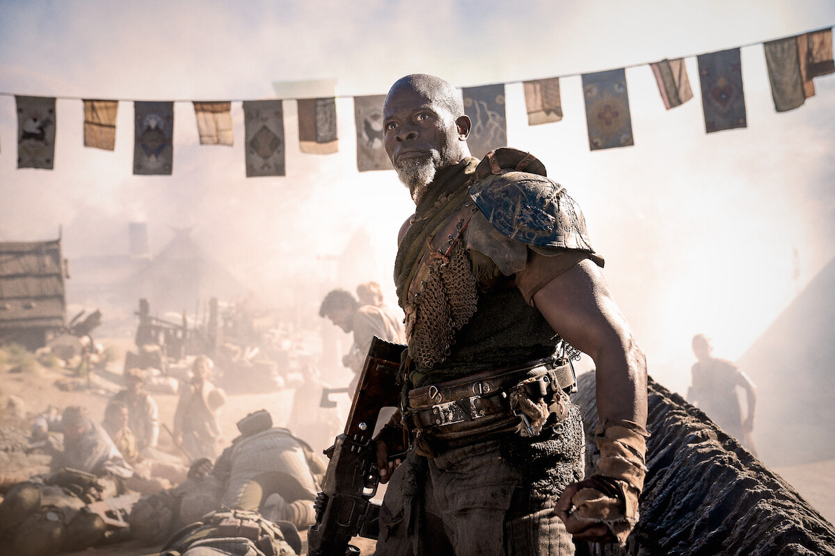 Djimon Hounsou as General Titus in ‘Rebel Moon — Part Two: The Scargiver’