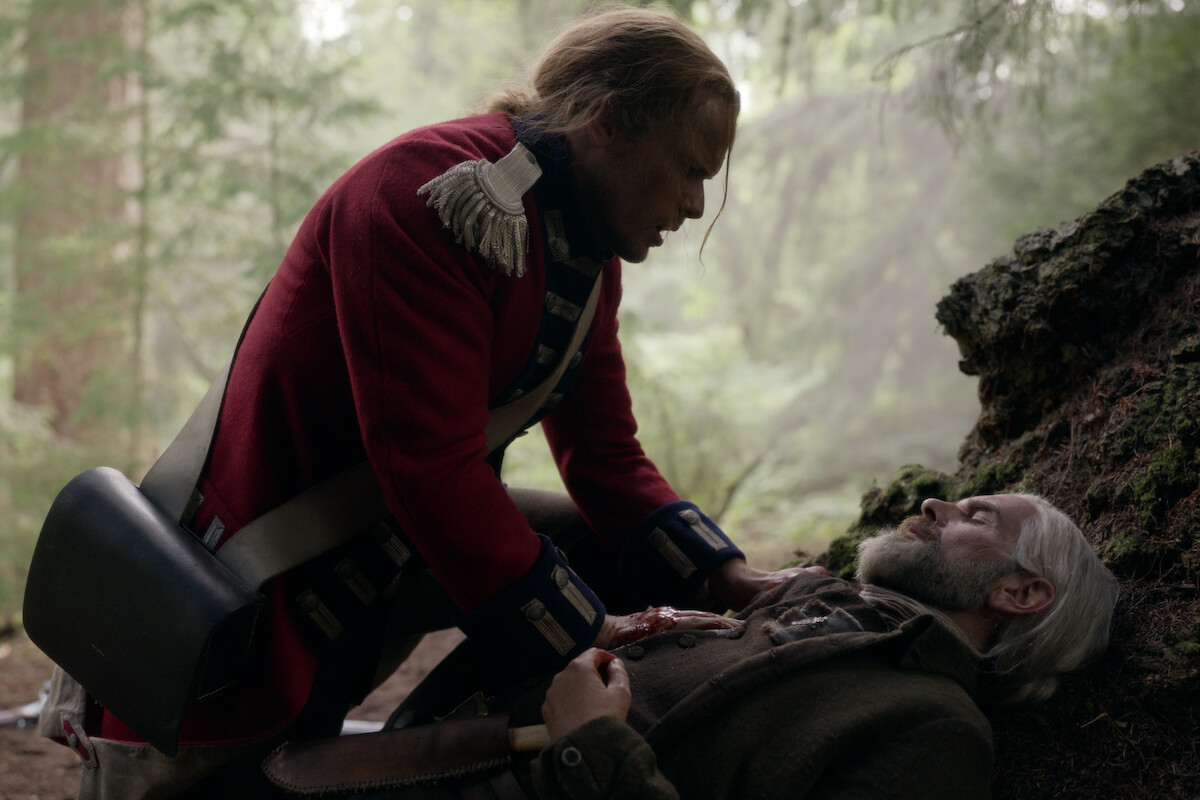 A scene from Season 5 of Outlander