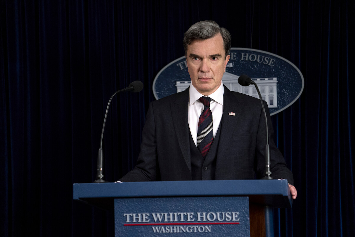 Christopher Shyer as Vice President Ashley Redfield in Season 1 of ‘The Night Agent’