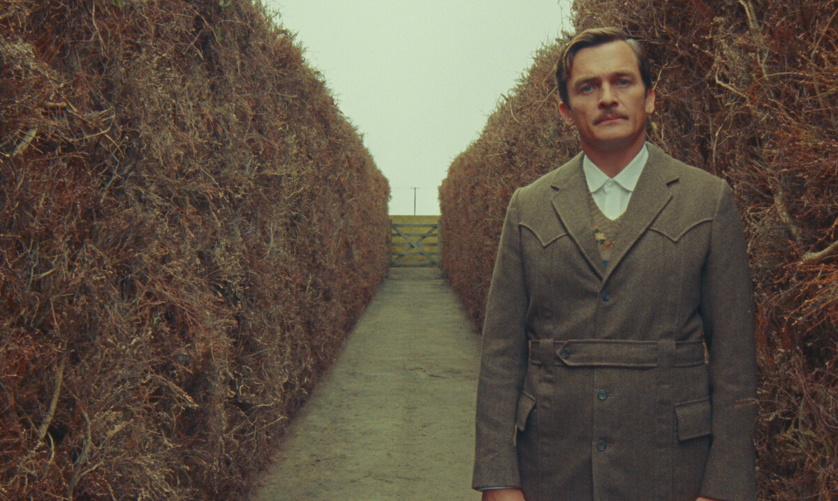 Rupert Friend as the Narrator in a still from ‘The Swan.’
