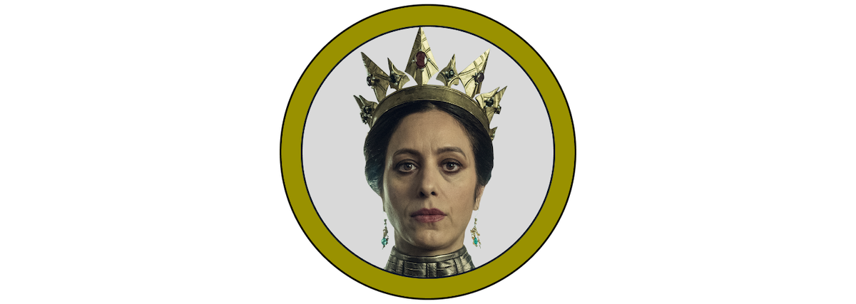 Queen Calanthe in ‘The Witcher’