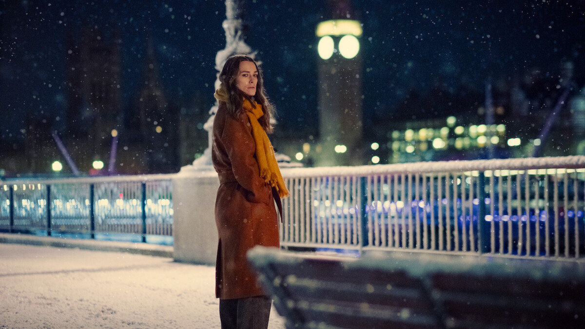 Keira Knightley as Helen Webb in ‘Black Doves’ Season 1.