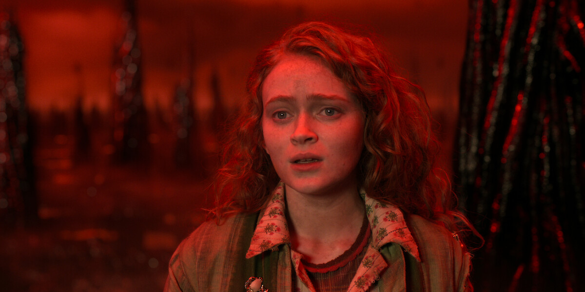Sadie Sink como Max Mayfield em ‘Stranger Things 5’