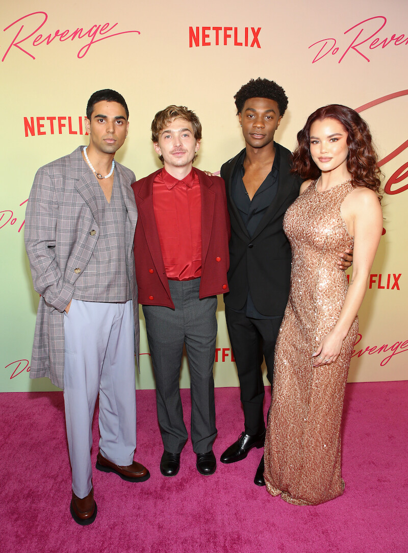 Rish Shah, Austin Abrams, Jonathan Daviss and Paris Berelc ‘Do Revenge’ Premiere Photo Gallery