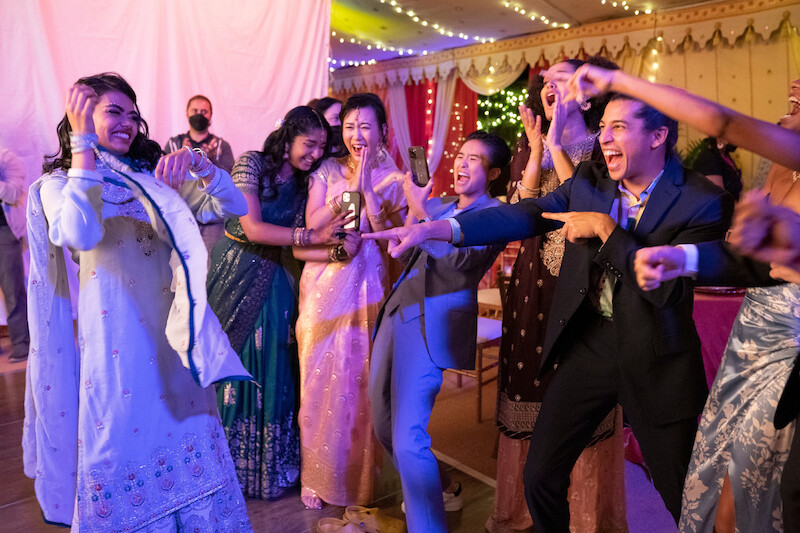 Megan Suri as Aneesa, Maitreyi Ramakrishnan as Devi, Ramona Young as Eleanor Wong, Terry Hu as Addison, Lee Rodriguez as Fabiola Torres and Benjamin Norris as Trent