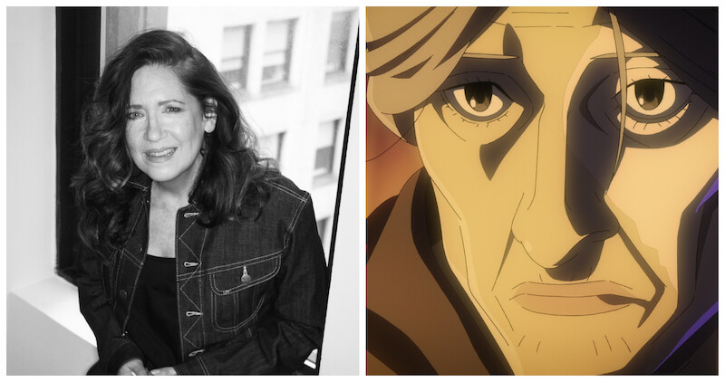 Ann Dowd (The Handmaid's Tale, MASS) as The Prophet in 'Terminator Zero'.