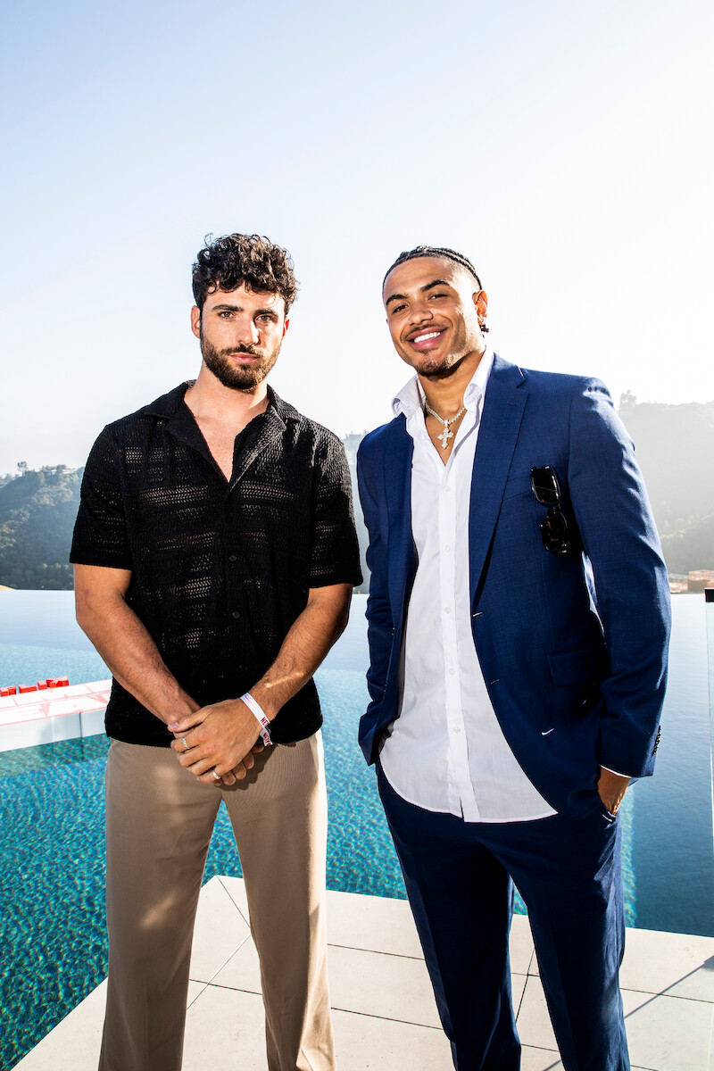 Justin and Bryton from Perfect Match Season 2.