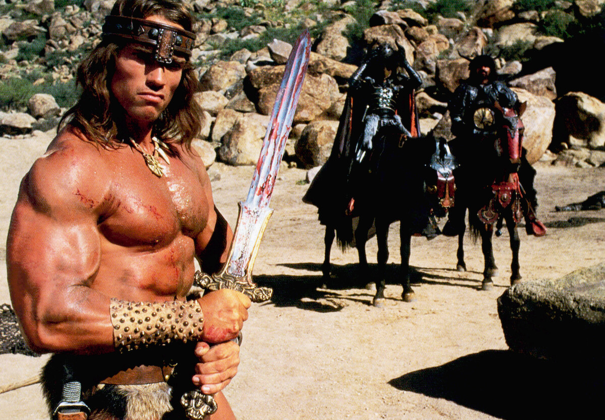 Arnold Schwarzenegger in ‘Conan the Destroyer.’
