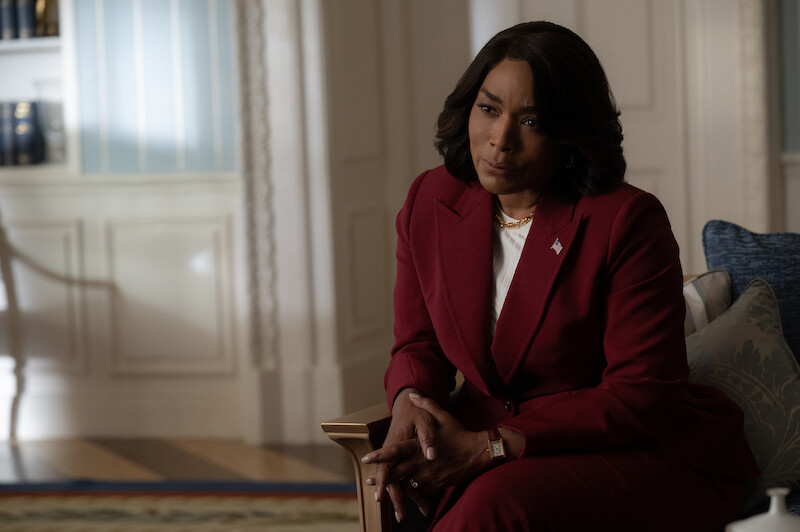 Angela Bassett as President Mitchell in 'Zero Day'