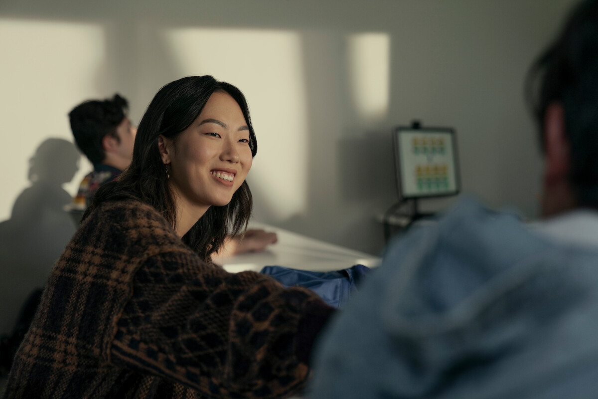 Madison Hu as Grace Hwang in The Brothers Sun.